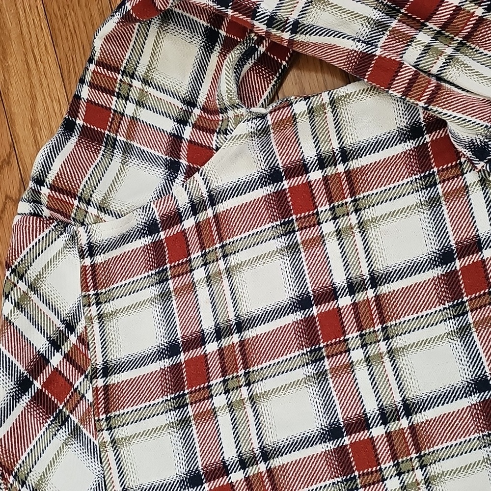 Zara Plaid Button Up Shacket - Picture 8 of 8